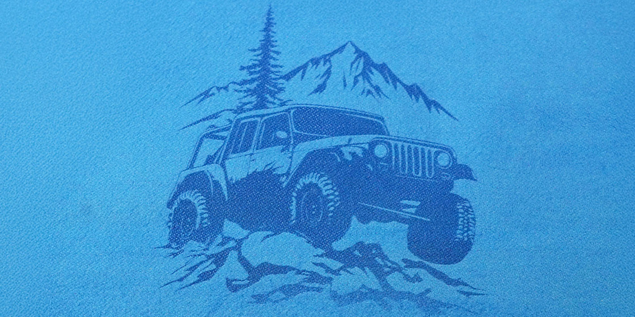 Ręcznik z grawerem off road